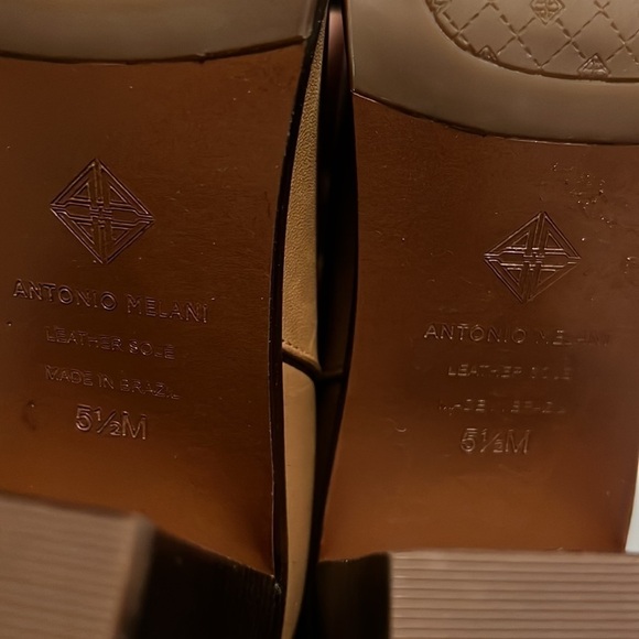 ANTONIO Melani Clog Boot Leather Size 5.5 - Picture 10 of 10